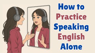 How to Practice English Speaking Alone | Learn English With Podcast Conversation