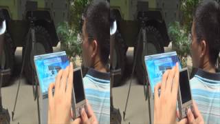 20130817 XTS102式迫砲校正儀 航太展 世貿一館 3D Ver.