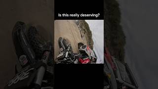SxS hits dirt bike then tries to roost him