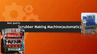 Scrubber Making Machine | Scrubber Packing Machine | Dry Fruit, Elaichi And Masala Packing Machine