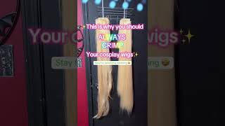 The wig pull 🤩 #wig #wigstyling #cosplay #cosplaywig #sailormoon #sailormooncosplay #miku