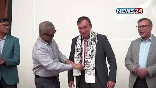Electronic Media (News 24) Coverage Highlights Textile Hack 2025: Prototype Bazaar at BUFT