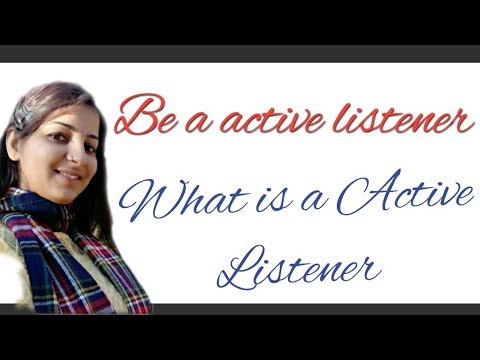How to become a good listener