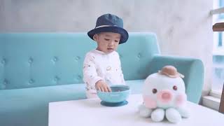 【MUGU沐咕寶貝 幼兒防漏學習吸盤碗】 特點簡介