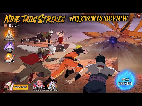 FREE FIRE × NARUTO SHIPPUDEN ALL EVENTS & INTERFACE REVIEW 👑🗿