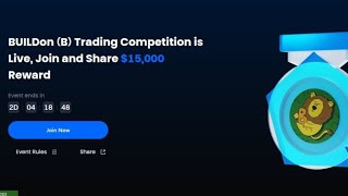 GateLive | BUILDon (B) Trading Competition is Live