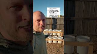 How much does it cost for a vertical bucket garden #diy #garden #growyourownfood