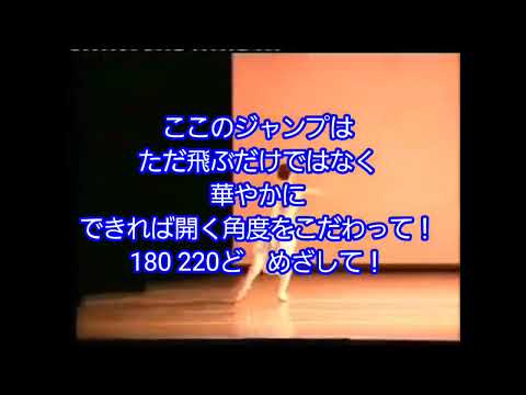 【バレエ】【ballet】ガムザッティ　海賊　のvaのポイント　