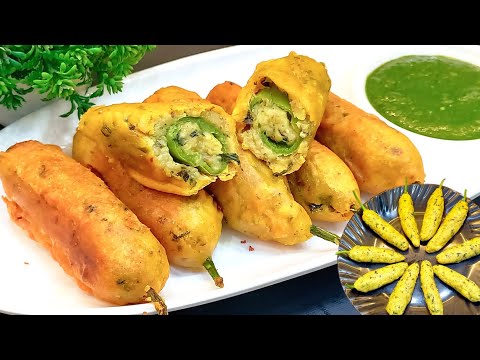 Rajasthani Mirchi Vada Recipe | Mirch Pakoda Recipe | Ramadan Iftar Recipes 2025