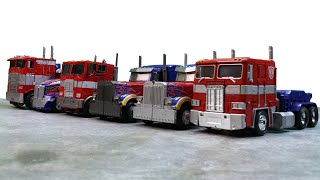 The Evolution of OPTIMUS PRIME in Movies (1986 - 2023) | Transformers Stop Motion