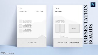 How I Come up with Architecture Presentation Board Layout