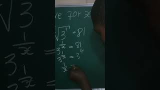 #solveforx #exponentialequations