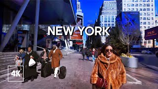 MANHATTAN Walk - New York Walking Tour 4k