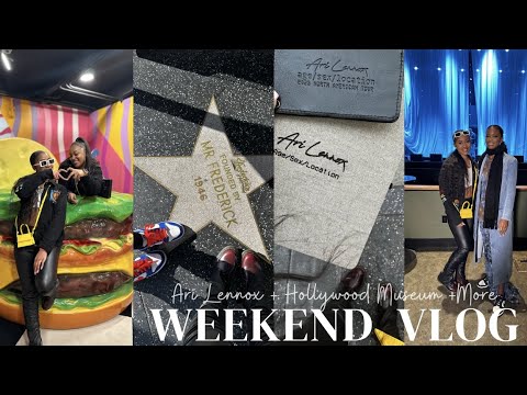 WEEKEND VLOG: We Met Ari Lennox | Hollywood Museum + Concert Meet and Greet + More