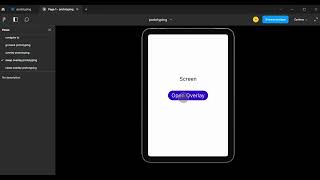 How to close an overlay ( Modal ) in figma?
