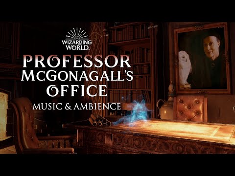 Harry Potter | Professor McGonagall's Office, Tribute to Maggie Smith