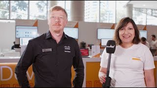 Cisco Live Melbourne interview in the DevNet Zone with Scott Lee Guard and Silvia Spiva
