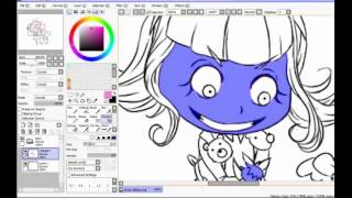 Paint Tool Sai: Select and Deselect, Clipping Masks, and Mask Layers