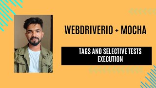 Tags and Selective Execution in WebdriverIO-Mocha  | #selenium #webdriverio #automationtesting