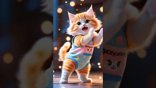 Kalau Kau Suka Hati Tepuk Tangan #kucing #kucingnyanyi #kucinglucu #viralvideo