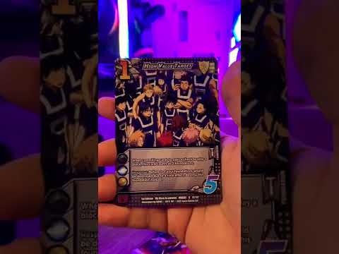 My Hero Academia Collectable Card Game! #shorts #myheroacademia #ccg #shototodoroki #smtown #kpop