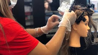Hair colouring course at Allskins SHBL