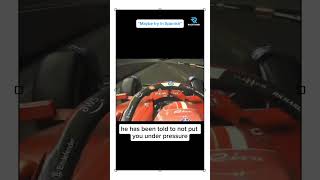 "Maybe try in Spanish,"  Charles fuming as Carlos ignores team orders #f1 #formula1