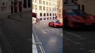 Police Chasing Ferrari Car😱 .Rate this Drift🔥#ferrari #supercars #drift