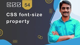 CSS font-size Property | Change font size - CSS Tutorial 54 🚀