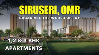 Urbanrise The world of joy - Siruseri Apartments For Sale | OMR, Chennai #omr #siruseri #apartment
