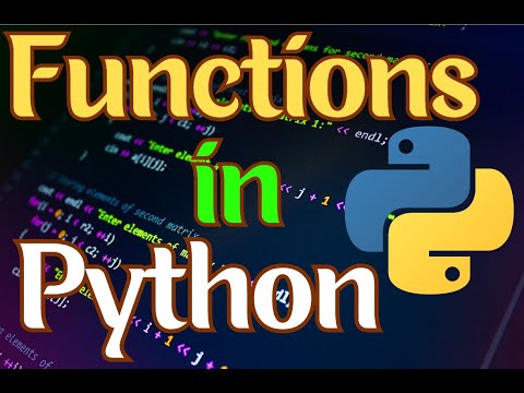 Functions in Python | Full Python Course with Hands On | Learn with Projects