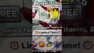 Buying 2 New RARE Huges in Pet Simulator 99! #roblox #ps99 #shorts￼