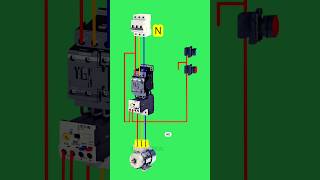 Dol starter complete wiring diagram and connection #dolstarter #dolstarterconnection
