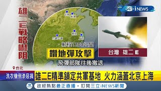中國4年後恐封鎖台海? 我國國防部編列2400億採購海空飛彈  曝雄二E火力涵蓋北京上海　拉法葉軍艦增空防實力!　│記者 程彥豪 李政道│【台灣要聞。先知道】20211006│三立iNEWS