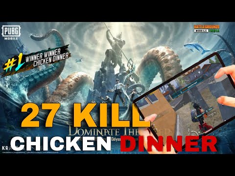 3.3 new update game play in 27 kills #pubgmobile #viralvideo