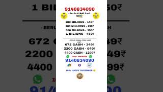 8 Ball Pool Coins Seller | Trusted coins seller | #8ballpool #coinseller