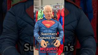 The secret of Superman’s Costume. #shortvideo #costume #short