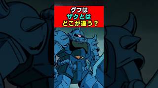 グフはザクとはどこがちがう？についての反応集 #機動戦士ガンダム