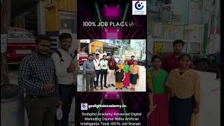 Godigital Academy - AI with Digital Marketing Course and we provide 100% Job Placement Guarantee
