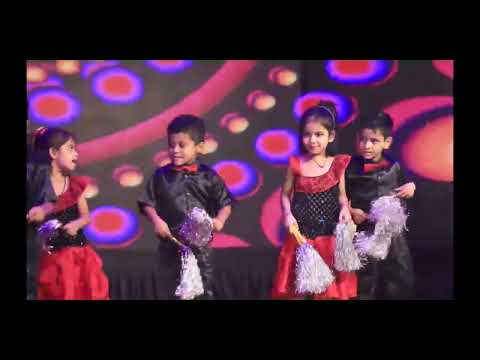 AP international school | Jr KG kids | Gummy bear performance by kids | Aayush Bhujbal | Annual day