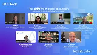 HCLTech#Tech2Sustain session 6, Ep4: Business solutions to transform sustainability
