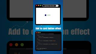 Add To Card Button Beautiful click Animation. #addToCard #csseffect #buttonEffects