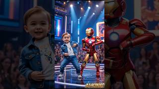 Little Boy & Robot’s Epic Stage Moment ! #aiking #robot #shorts #india #robotdance #epic #ai #magic