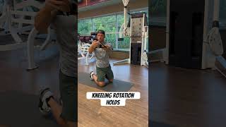 Tall Kneeling Rotation Holds | CODY WESCOTT GOLF FITNESS