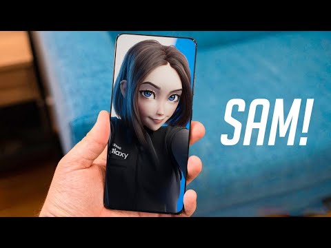 Meet Sam -Samsung's virtual Waifu (Fanmade)