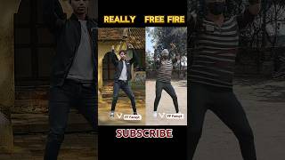 Ai editing free fire emote in real life #shortsfeed #freefire #aiediting
