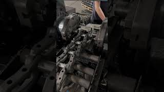 Assembly excavator/bulldozer track chain #excavatorparts #bulldozerparts#funny#tracklink#trackchain