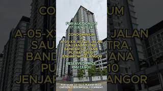Korang nak beli rumah bank lelong di Jenjarom, Selangor?
