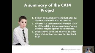 Introduction to Using CAT4 at KS4 with Alps