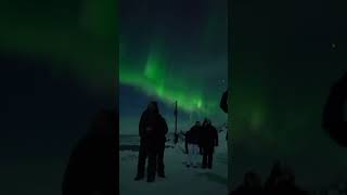 ✨  Nature’s most magical show 🌌💚”#NorthernLights #SkyMagic